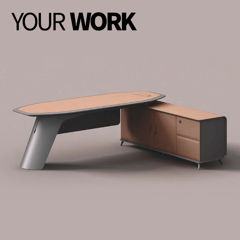 Mga kasangkapan sa desk ng opisina